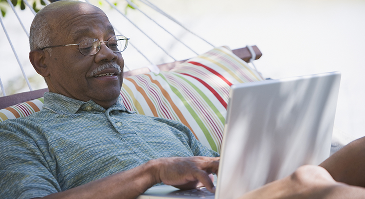 Man Using laptop