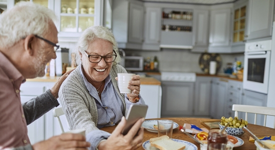 Couple Laughing